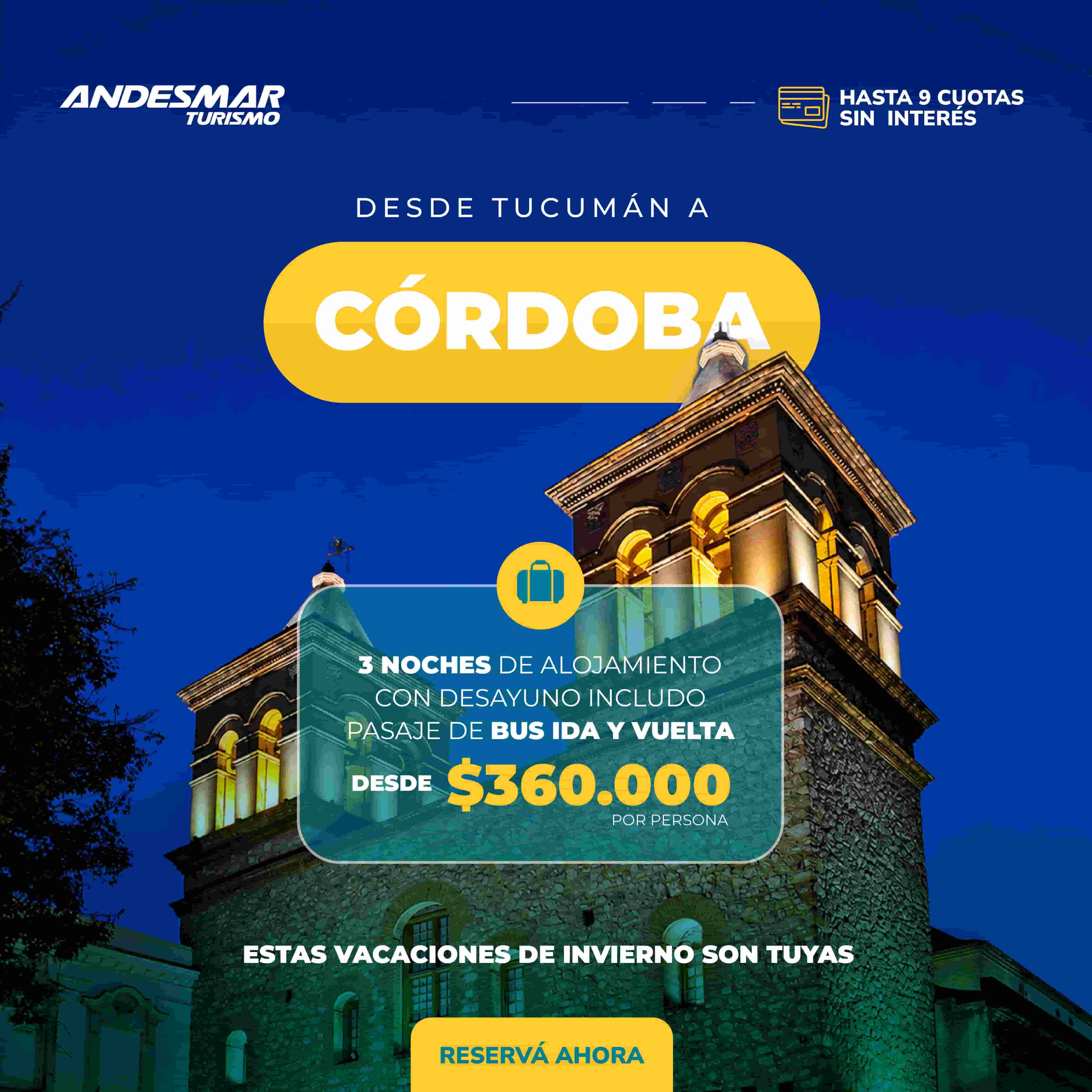 Cba desde Tucuman